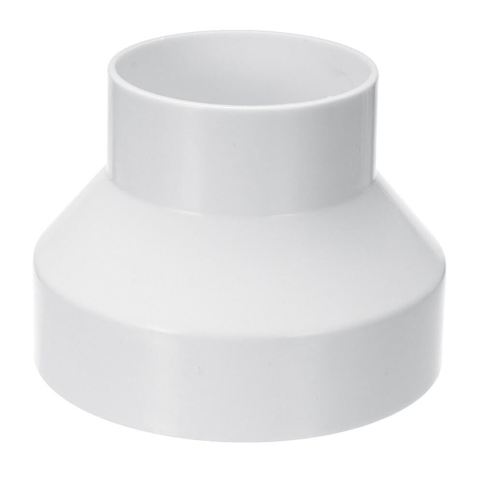 (200 To 150) Abs Ventilation Pipe Reducer Adapter 110 To 100 / 150 To 100 / 200 To 150 3654659374356