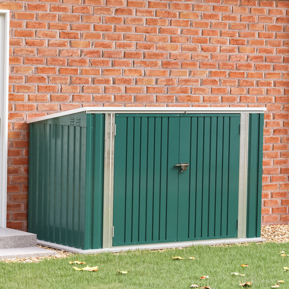 Heavy Duty Steel Bicycle Storage Shed