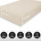 (Cream, King) Extra Deep Fitted Sheets 40cm Bedsheet Single Double King & Super King 2