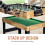 10-in-1 Combo Game Table Set Multi Game Table Set with Foosball 2