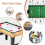 10-in-1 Combo Game Table Set Multi Game Table Set with Foosball 5