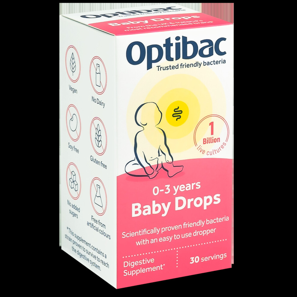 Optibac Baby Infant Drops 10ml - Image 8