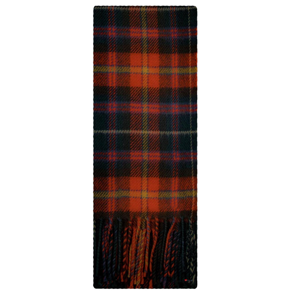 Irish Tartan Plaid Scarf County Meath 100% Lambswool