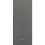 Nevada 2 Door 1 Drawer Wardrobe 3D Effect Grey 1