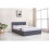 (3ft Single) Grey ottoman storage bed side lift 4ft6 1