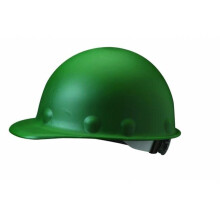 Fibre-Metal by Honeywell P2ARW74A000 Super Eight Ratchet Fiber Glass Cap Style Hard Hat Grn