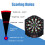 Costway Professional Electronic Dart Board Set Dartboard w/ Cabinet 5