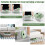 Costway Folding Foot Bath Massage w/Heat Foot Spa Basin w/Remote Control 8