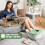 Costway Folding Foot Bath Massage w/Heat Foot Spa Basin w/Remote Control 2
