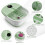 Costway Folding Foot Bath Massage w/Heat Foot Spa Basin w/Remote Control 4
