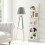Costway 5 Tier Wooden Leaning Ladder Shelf Unit Bookcase Display Wall Rack 5