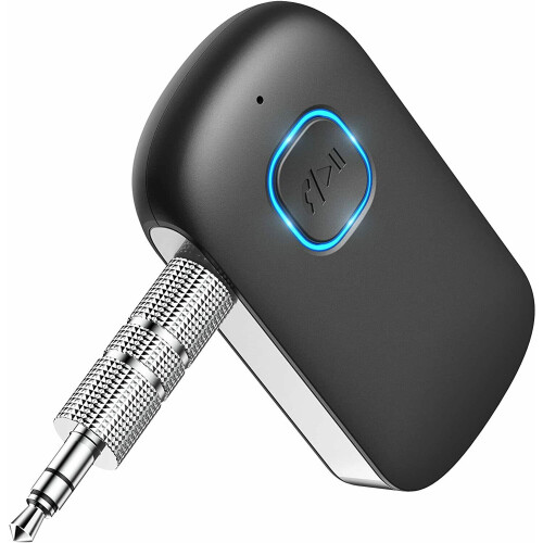 AUX Portable Bluetooth Adapter, Music Streaming, Handsfree Calls