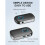 AUX Portable Bluetooth Adapter, Music Streaming, Handsfree Calls 7