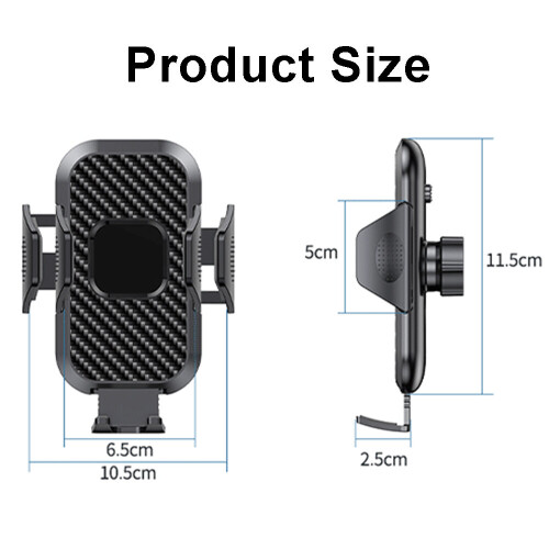 Universal Car Mobile Phone Holder 360° Rotation Gravity Phone Holder 1