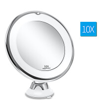 (10x Magnification) LED Makeup Mirror Magnifying Wall Led Light Mirror