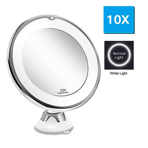 (10x Magnification) LED Makeup Mirror Magnifying Wall Led Light Mirror 1