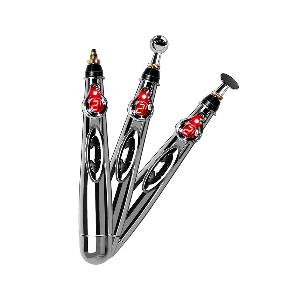 Gacloz (4Pcs) Electronic Laser Acupuncture Massager Therapy Pen