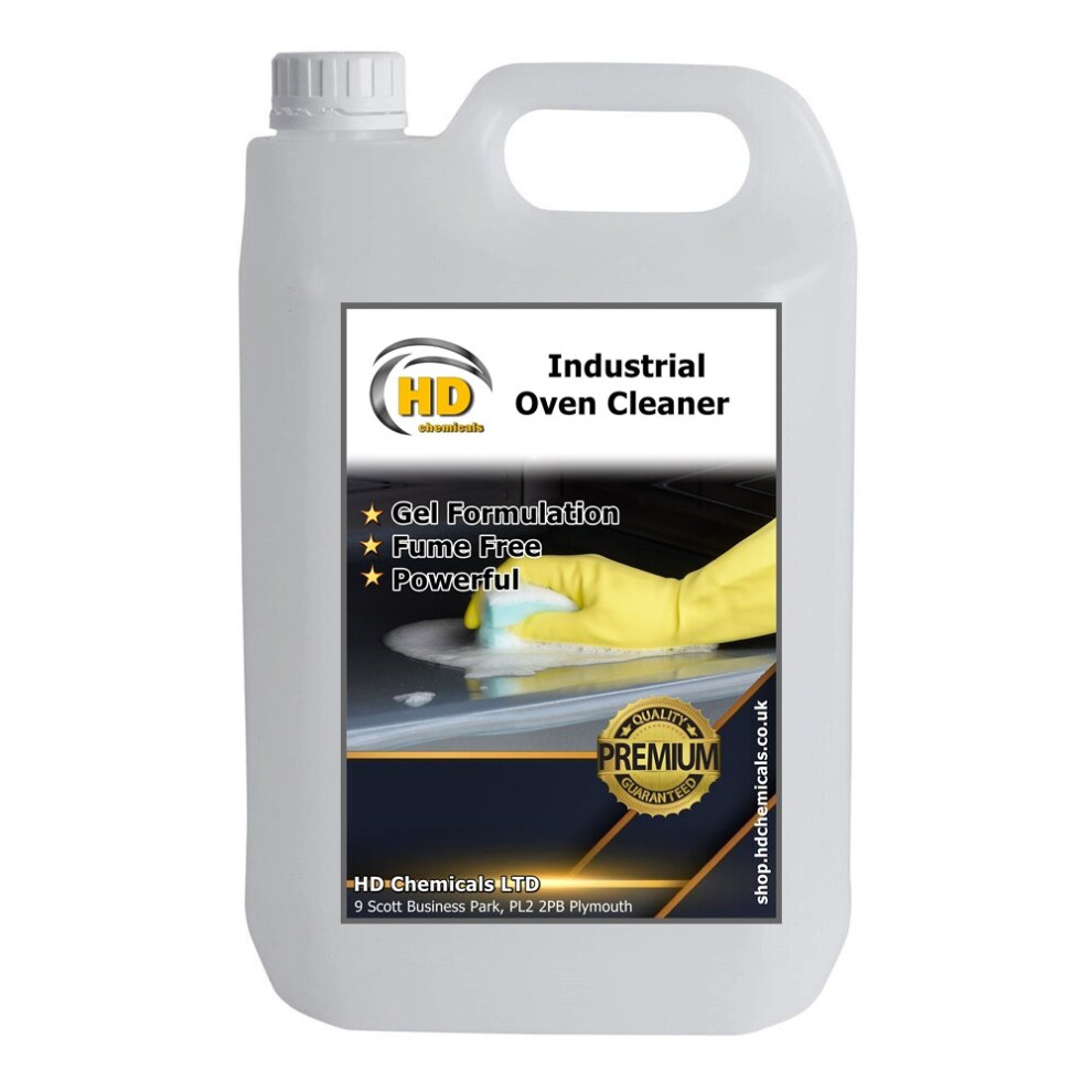 (5000ml - 5L) Industrial Oven Cleaner Commercial Domestic Ovens