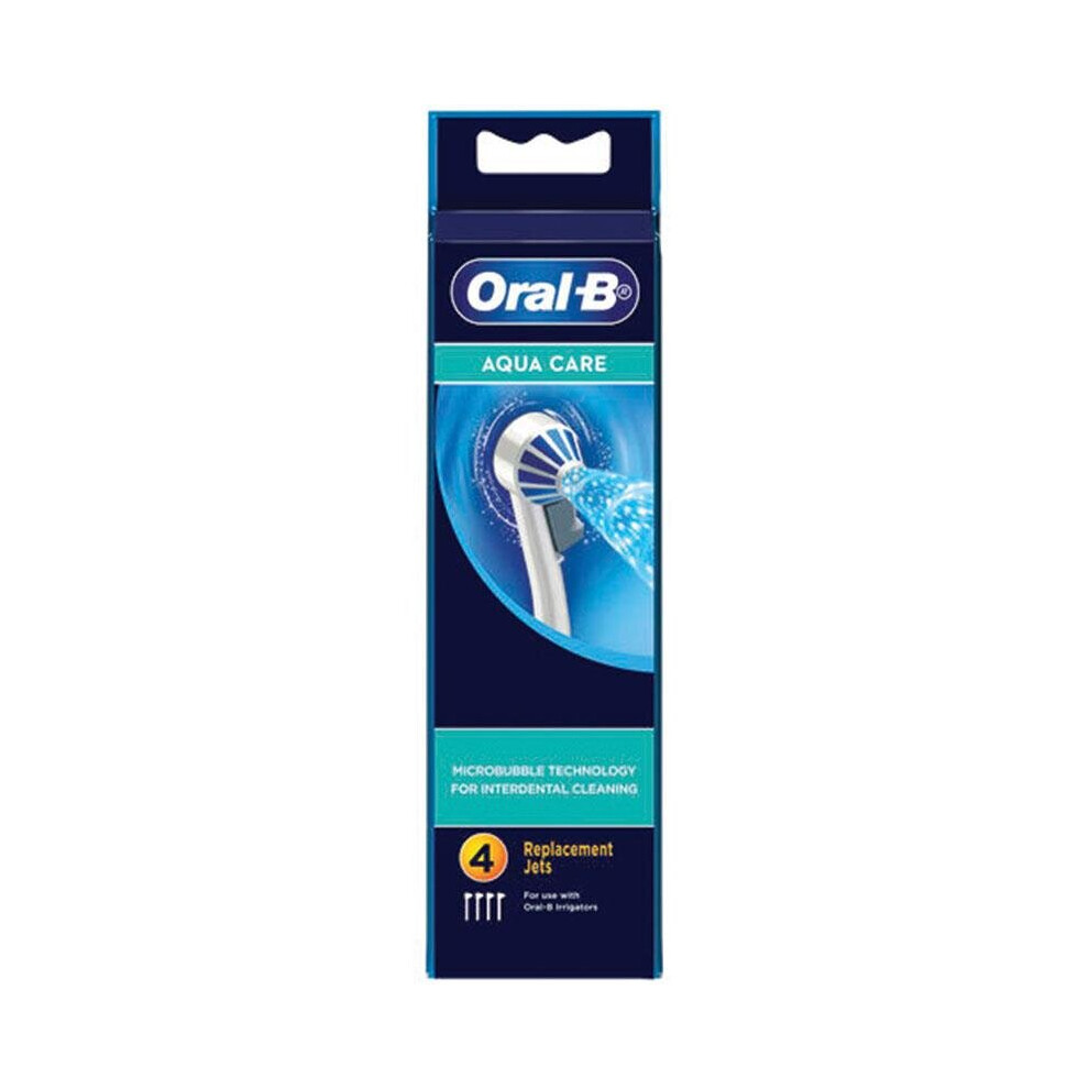 Oral B Aquacare 4 Waterflosser Refill Set 4 Pack