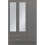 Nevada 3 Door 2 Drawer Mirrored Wardrobe 3D Effect Grey 1