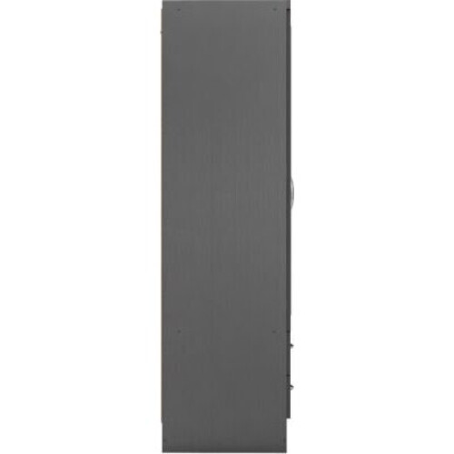 Nevada 4 Door 2 Drawer Mirrored Wardrobe 3D Effect Grey 1