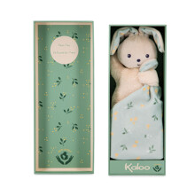 Doudou pupu sitruunabuquetti - Kaloo - Neliö pehmeys - 18 cm - Syntymä - Sininen - Sekä pojille että tytöille