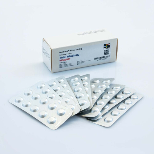 Accurate Water Analysis Testing Total Alkalinity 100 Tablets Blister Pack