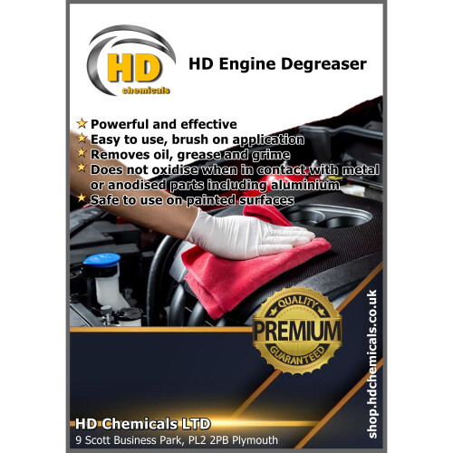 (5000ml - 5L) Engine Degreaser Cleaner Grime Remover 500ml 5L 1