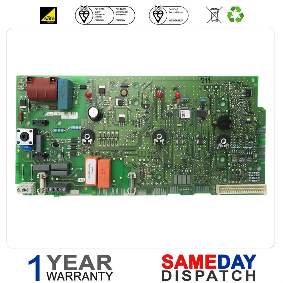 Hts Boiler Pcb Compatible With Worcester 24Cdi Rsf Pcb 87483005380 5056511810565