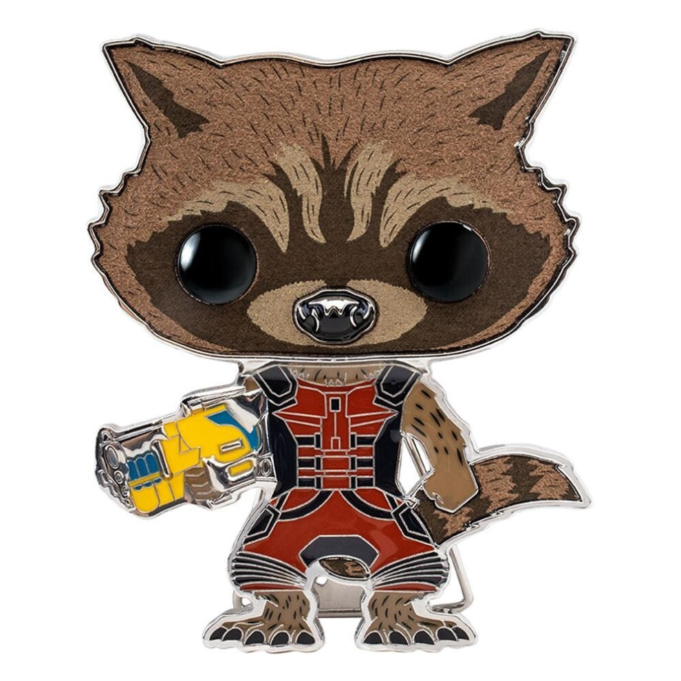 Gbi Marvel Pop! Enamel Pin Rocket 10 Cm 10Cm