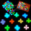 Luminous Pebbles Colorful Stones 50pcs/Bag 14