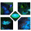 Luminous Pebbles Colorful Stones 50pcs/Bag 10