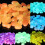 Luminous Pebbles Colorful Stones 50pcs/Bag 11