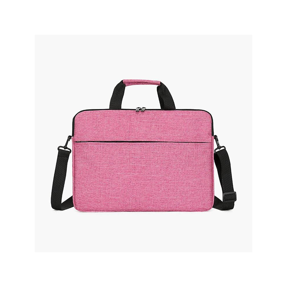 (Pink) Laptop Bag Sleeve Case Shoulder Hangbag 15.6 Inch Pink 764799497815