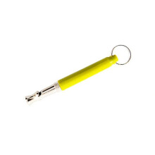 (Green) Adjustable Pet Dogs Whistle Anti Bark Ultrasonic Sound Dogs Training Flute Pet Trainer Control Tools