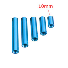 (10mm) M3 Aluminum Alloy Standoff Studs 10-35mm Blue Round PCB Board Spacers Standoffs 10pcs