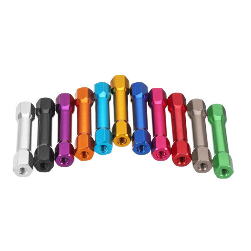 10Pcs M3 35mm Hex Standoff Hexagon Studs Aluminum Alloy Multicolor for PCB 2