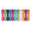 (Silver) 10Pcs M3 30mm Knurled Standoff Aluminum Alloy Multicolor 4