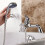 NES Home Studio Bath Shower Mixer Tap With Shower Handset Chrome 5