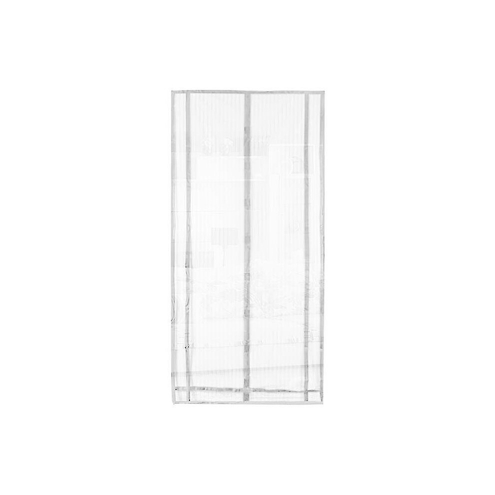 (White) Magnetic Screen Door Net Anti Mosquito Curtains Mesh Prevent Bugs Flies Bugs Insects 768677119868
