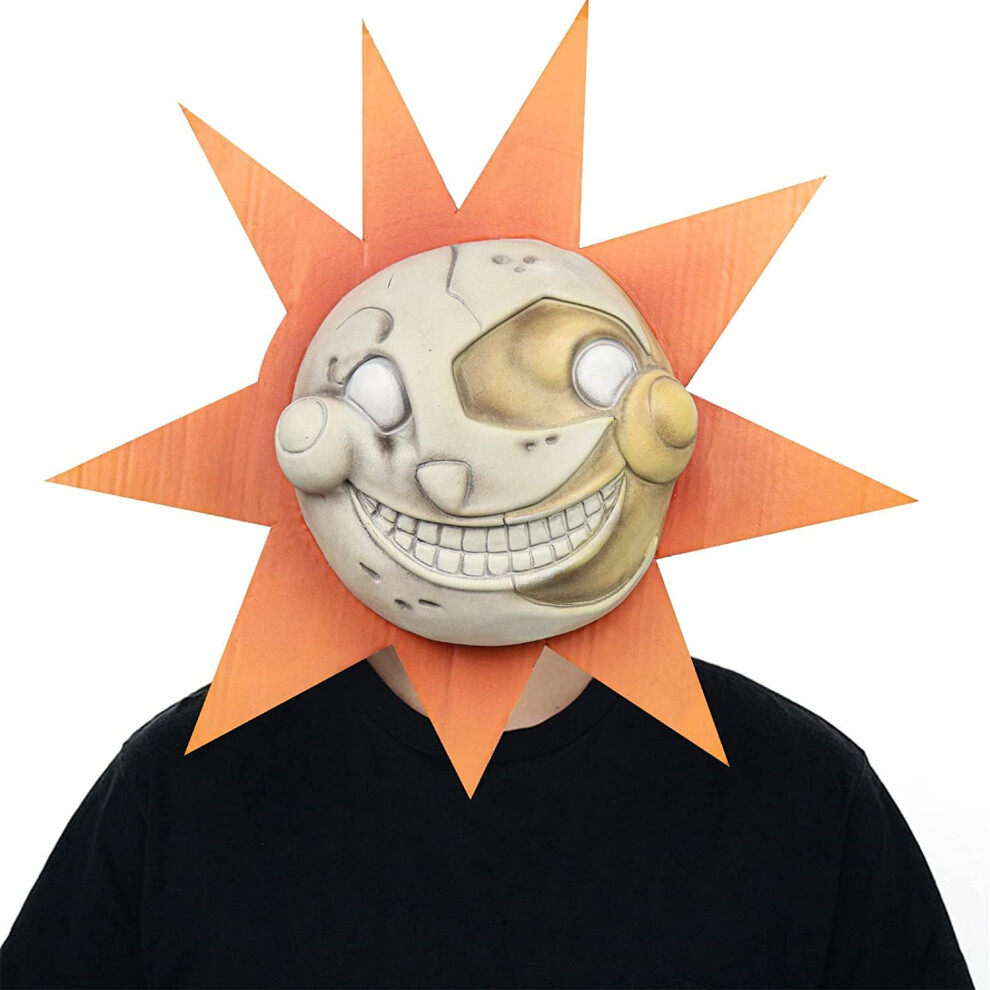 Zhike (Sun) Fnaf Midnight Bear Mask Sundrop Doll Mask Game Peripheral Mask Halloween Party Ball Decoration