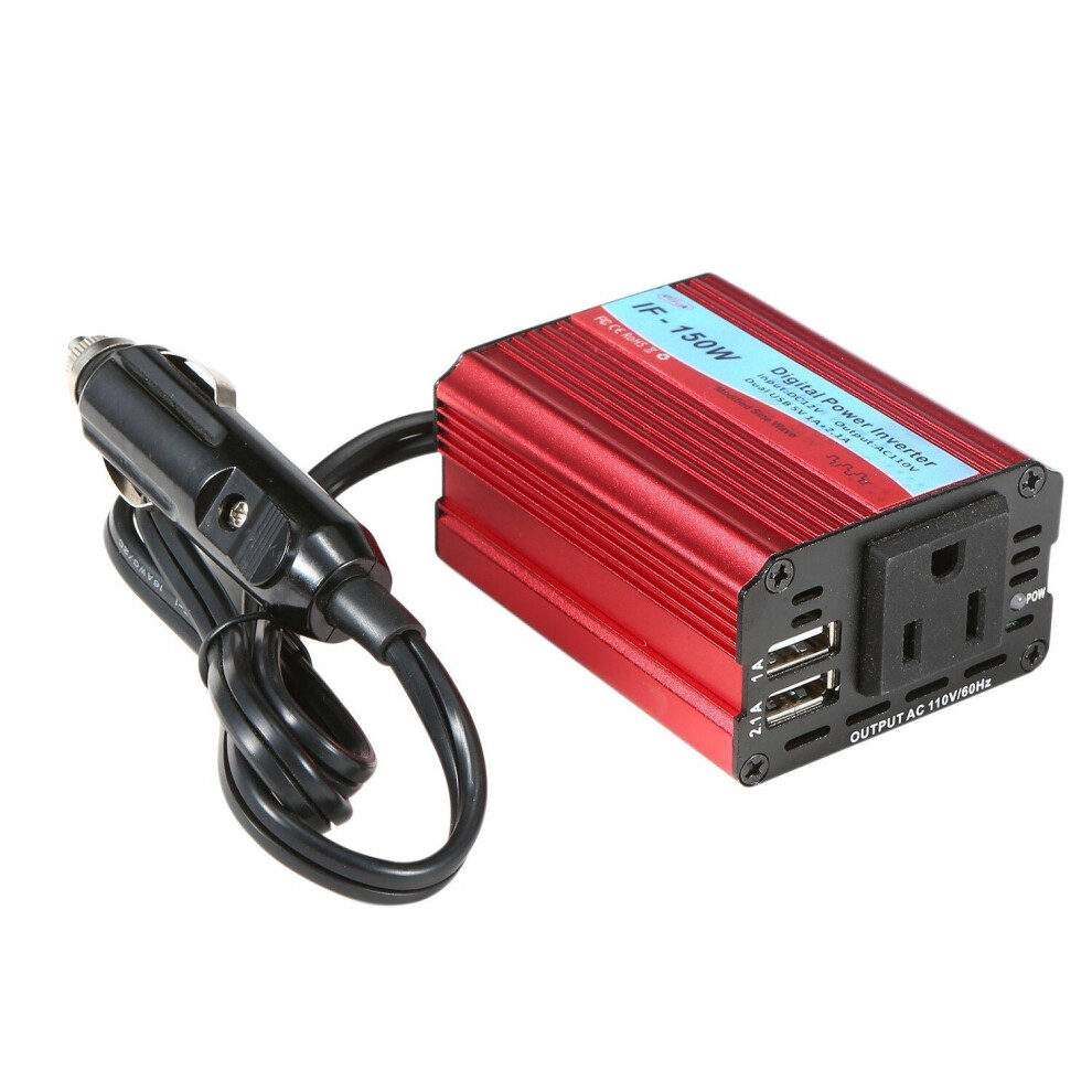 Car Adapter Modified Sine Wave Inverter 150W Peak Power 3654657575458