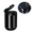 (Grey) Car Ashtray LED Light Portable Aluminum Cup Smokeless 3