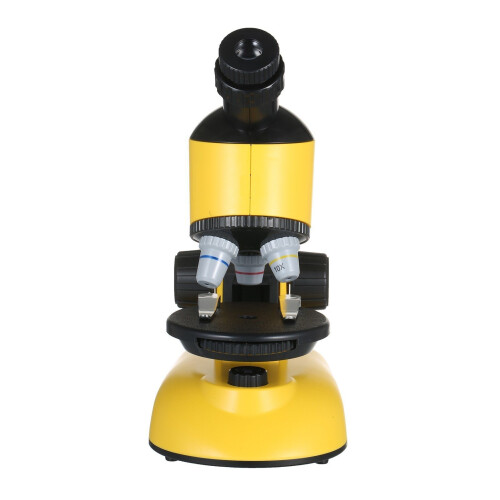 (Orange) Kids Microscope Objects and Specimen Observation Magnification with Battery LED Light 2