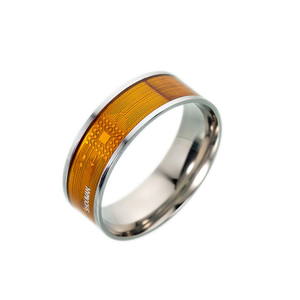 (7) NFC Multifunction Smart Ring Waterproof Intelligent Unisex Ring for Android IOS