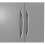 Seconique Nevada Petite Open Shelf Wardrobe Grey Gloss/Light Oak Effect Veneer 2