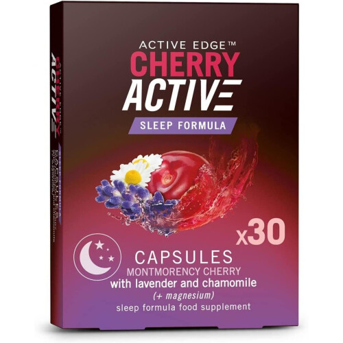 Active Edge CherryActive Sleep Formula 30 Capsules 1