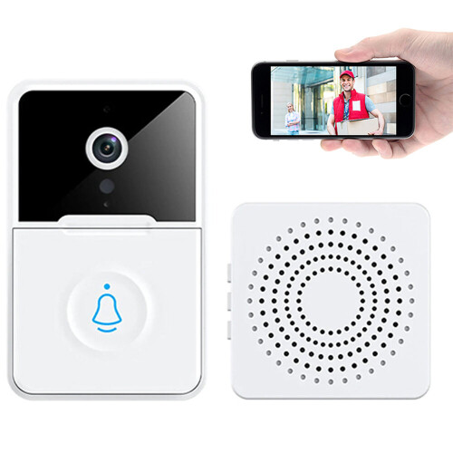 Wireless Night Vision Doorbell with Chime 2