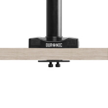 Duronic DM-GR-03 Grommet 3, Adaptor for Fixing Monitor Arm Bracket via a Hole in the Desk, Compatible with Duronic DMG5X1 & DMG52 Models Only (Black)