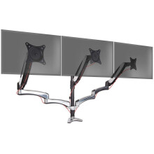 Duronic DM653 Triple Monitor Stand for Three 15-27